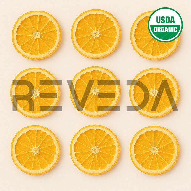 Freeze Dried Orange Fruit Slices for Ice Cream, Juice and Smoothie Toppings