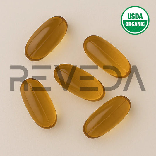 Castor Oil Softgel Capsules