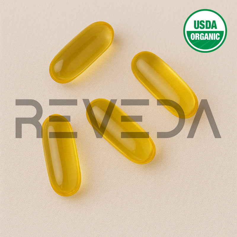 Flaxseed Oil Softgel Capsules