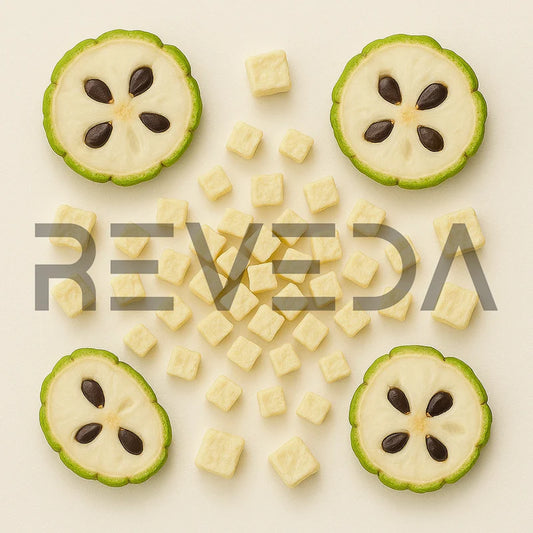 Freeze Dried Custard Apple Fruit Slices Chunks