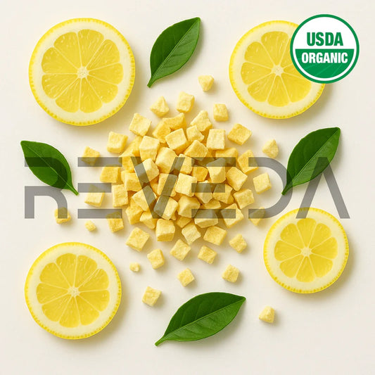 Freeze Dried Lemon Fruit Slices Chunks