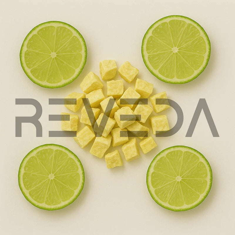 Freeze Dried Lime Fruit Slices Chunks