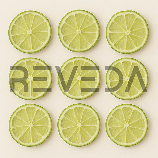 Freeze Dried Lime Fruit Slices for Ice Cream, Juice and Smoothie Toppings