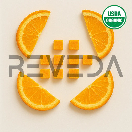 Freeze Dried Orange Fruit Slices Chunks