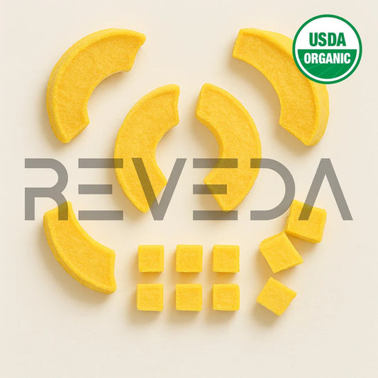 Freeze Dried Papaya Fruit Slices Chunks