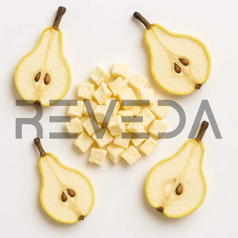 Freeze Dried Pear Fruit Slices Chunks