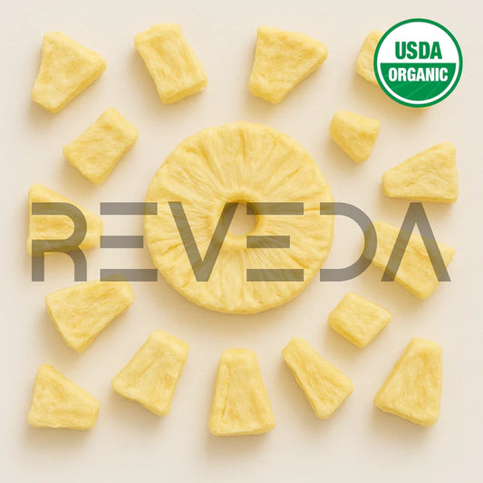 Freeze Dried Pineapple Fruit Slices Chunks