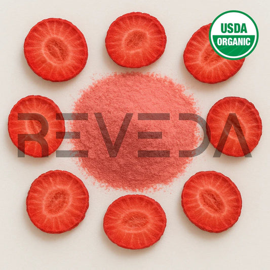 Freeze Dried Strawberry Fruit Powder
