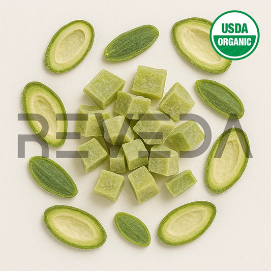 Green Raw Papaya Dried Slices Chunks