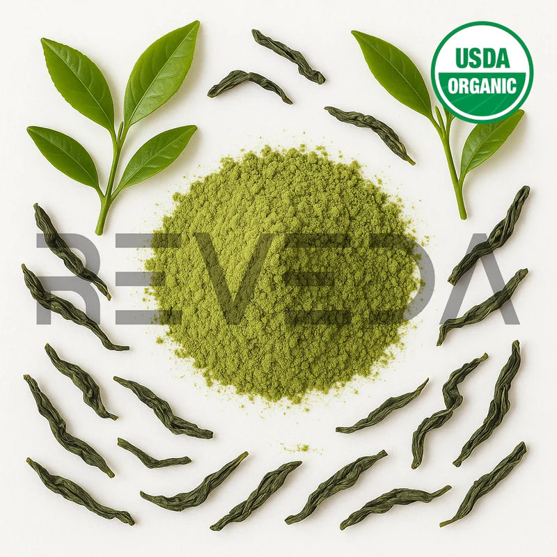Green Tea Leaves Powder